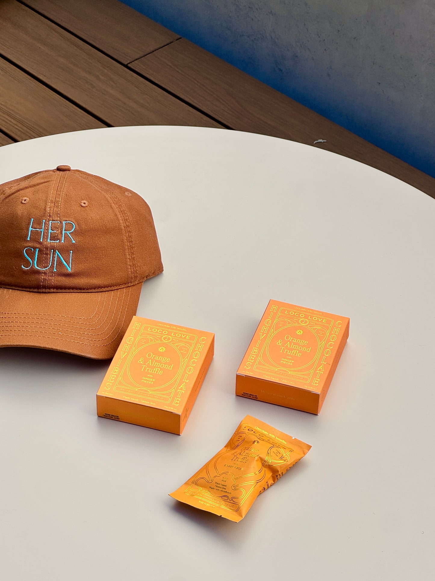 Her Sun Cap