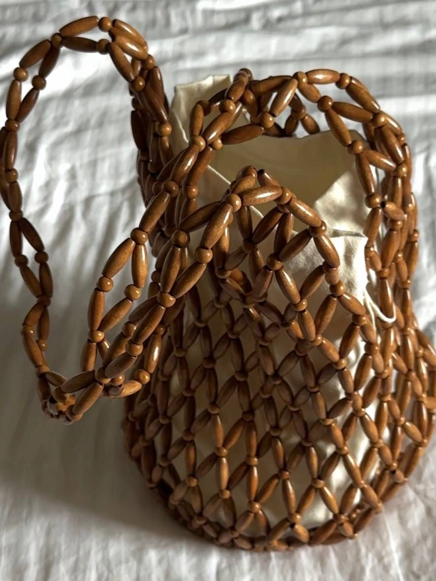 Woven Beaded Bag